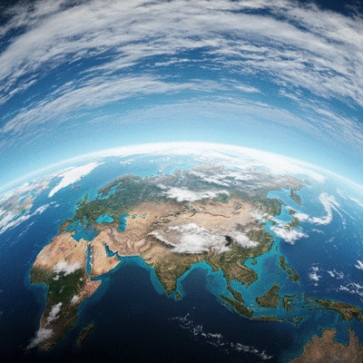 Map of Canberra with highlighted tourist attractions and a compass, illustrating trip planning.