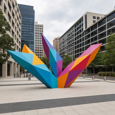 Local art installation in an unexpected place in Canberra